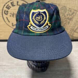 The Broadmoor Hotel Colorado Springs Vintage Wool Hat Cap Roxxi Tartan Plaid
